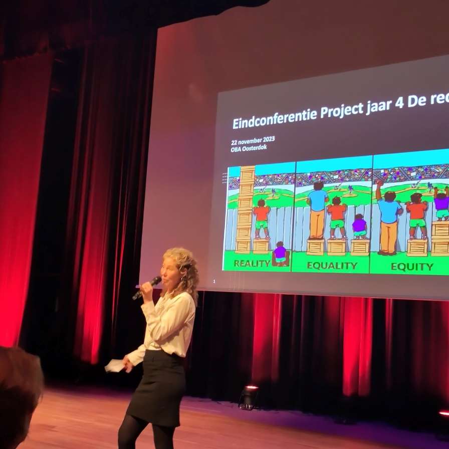 Eindconferentie van projectvak De Rechtvaardige Stad van de opleiding Bestuurskunde.