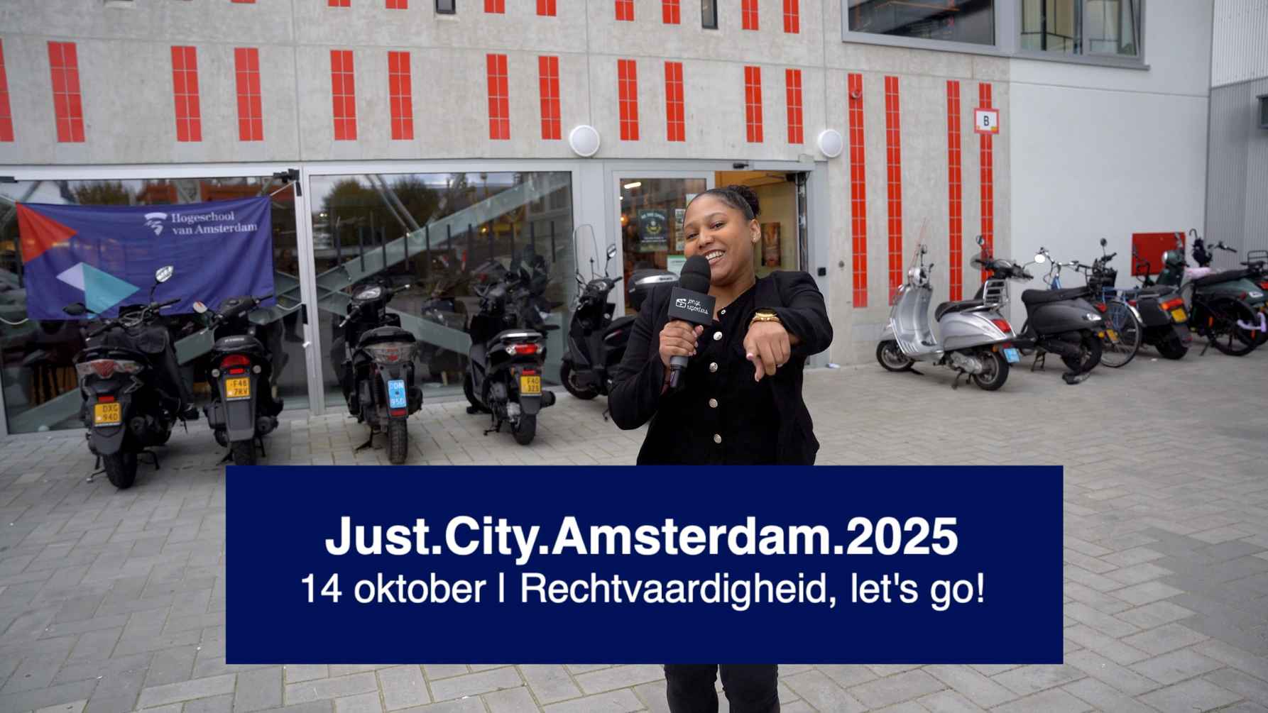 Jonge Reporter staat klaar om je mee te nemen naar Just City Amsterdam 2025