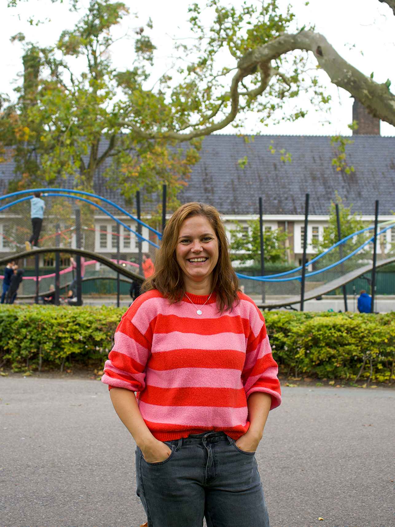 Saskia Vos at the Oosterpark