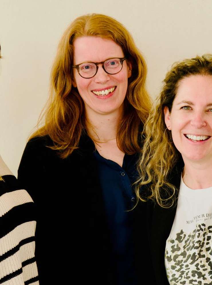 Docent Tessa met studenten minor