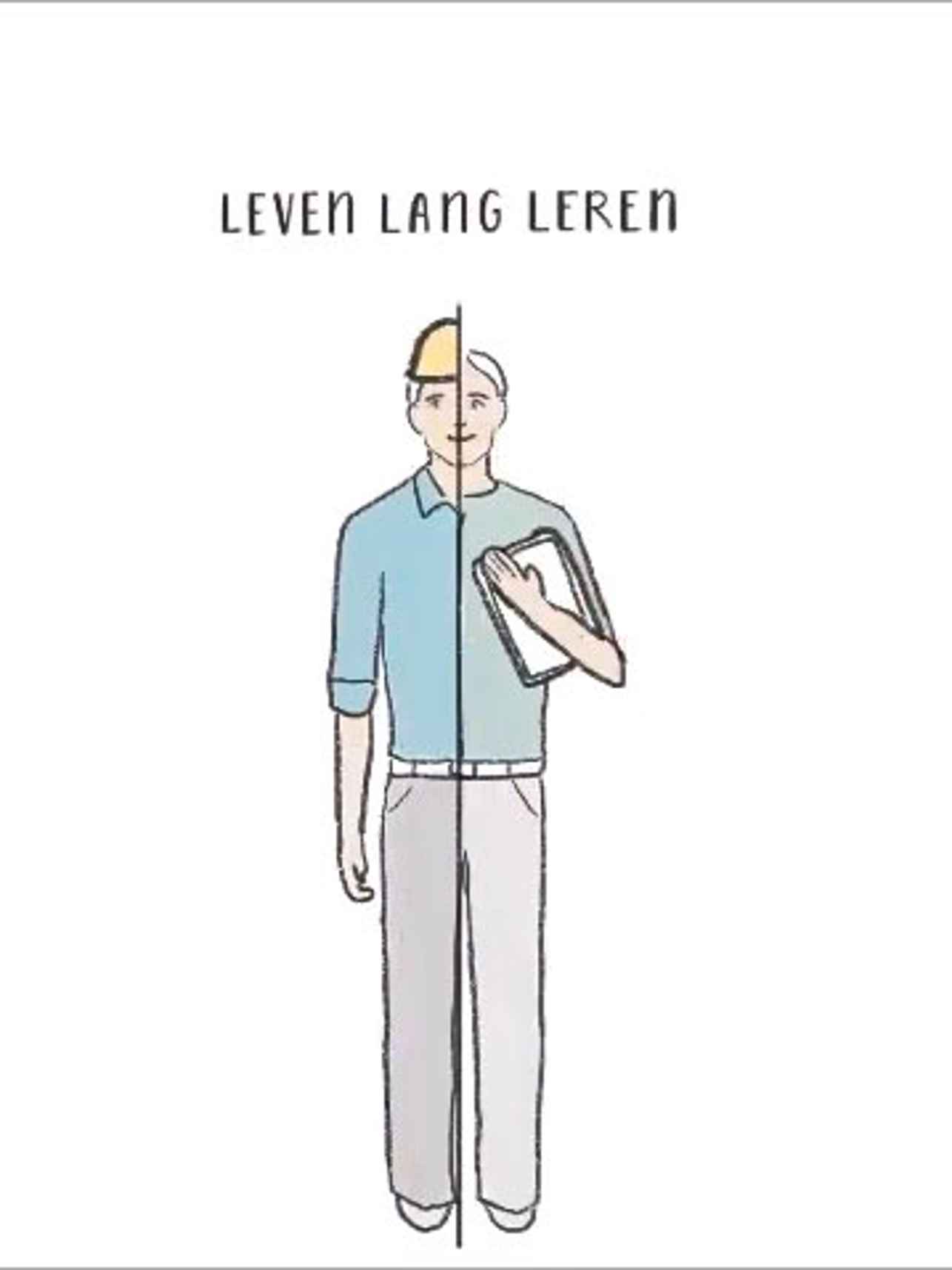 Animatie van een hybride techniekopleider