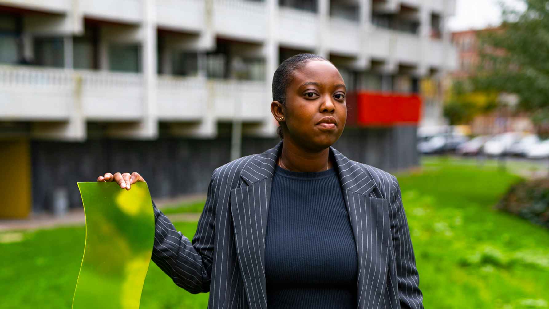 Elien op de Buurtcampus Zuidoost