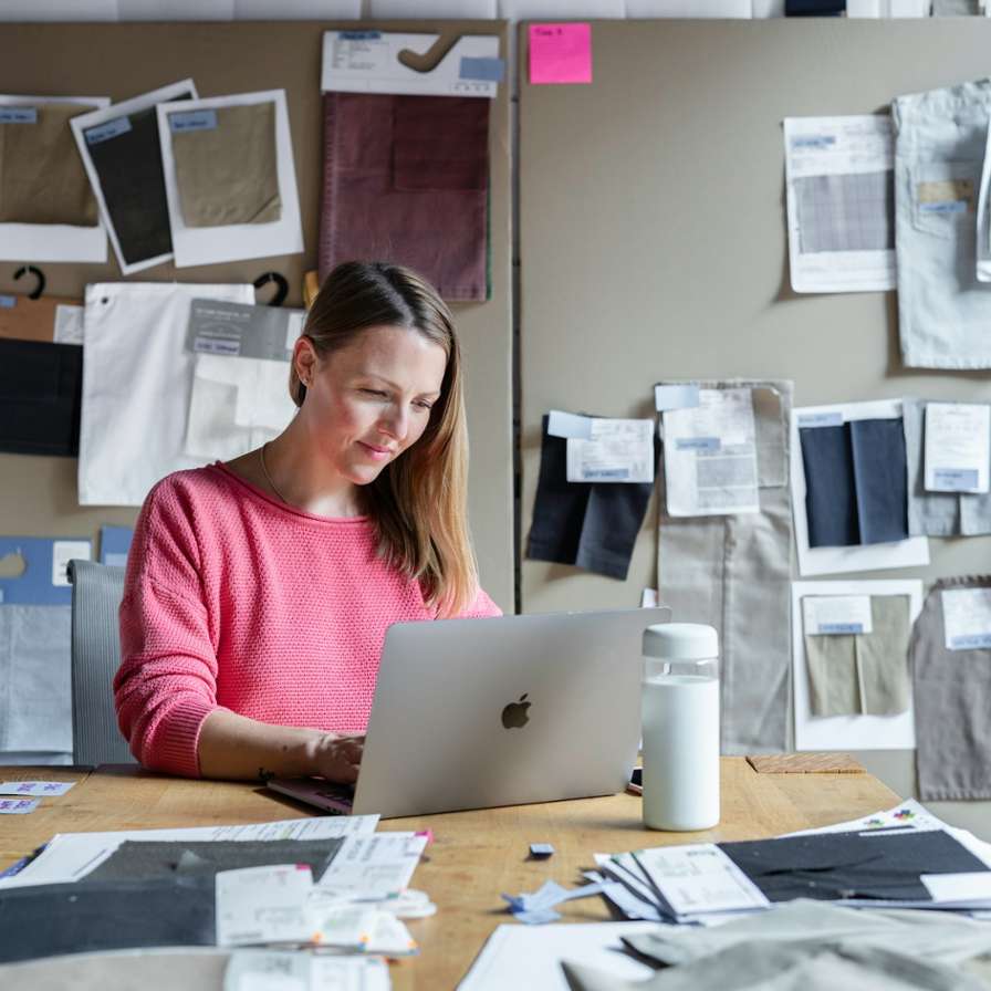Female entrepreneur.