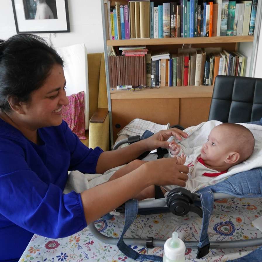 Hva e-TOP: aanvullende digitale ondersteuning voor ouders zeer prematuur geboren kinderen moeder kind wipper