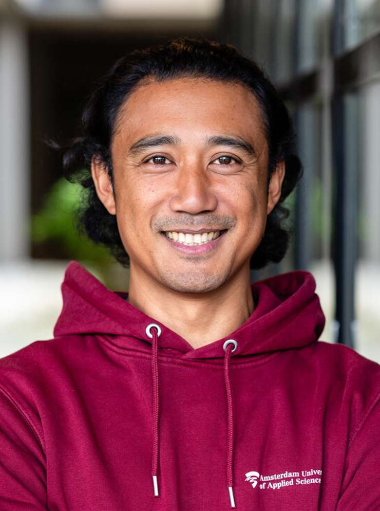 Chico Taguba, onderzoeker HvA