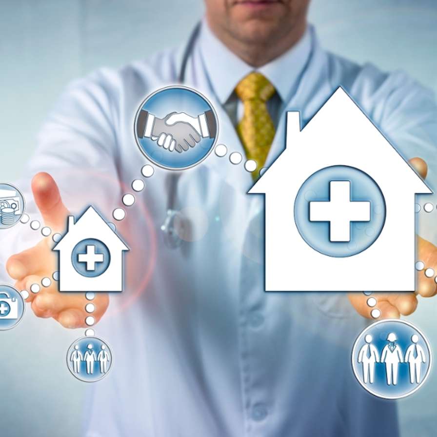 hva animatie dokter iconen ziekenhuis TULIP: Optimaliseren van het Transmurale Paramedisch Zorgpad