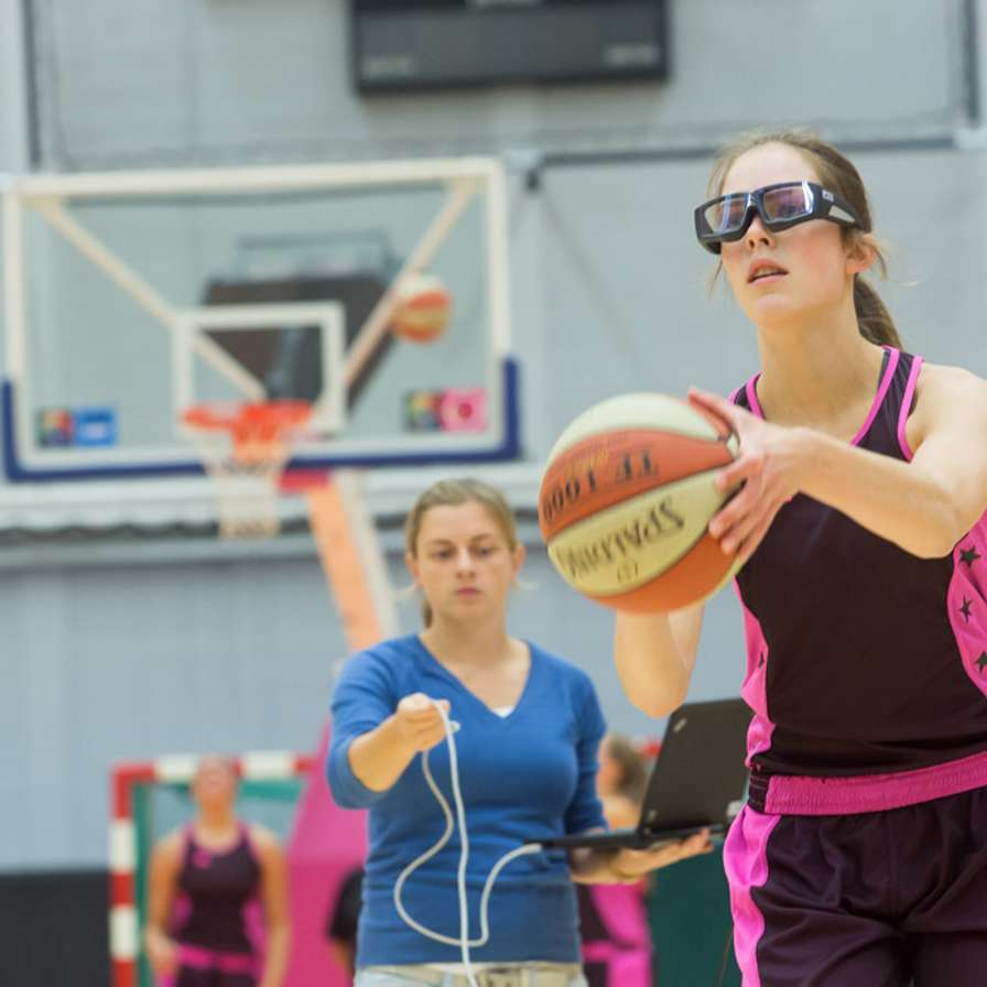 Dashboard Basketbal Schotpercentages vrouwenbasketbal