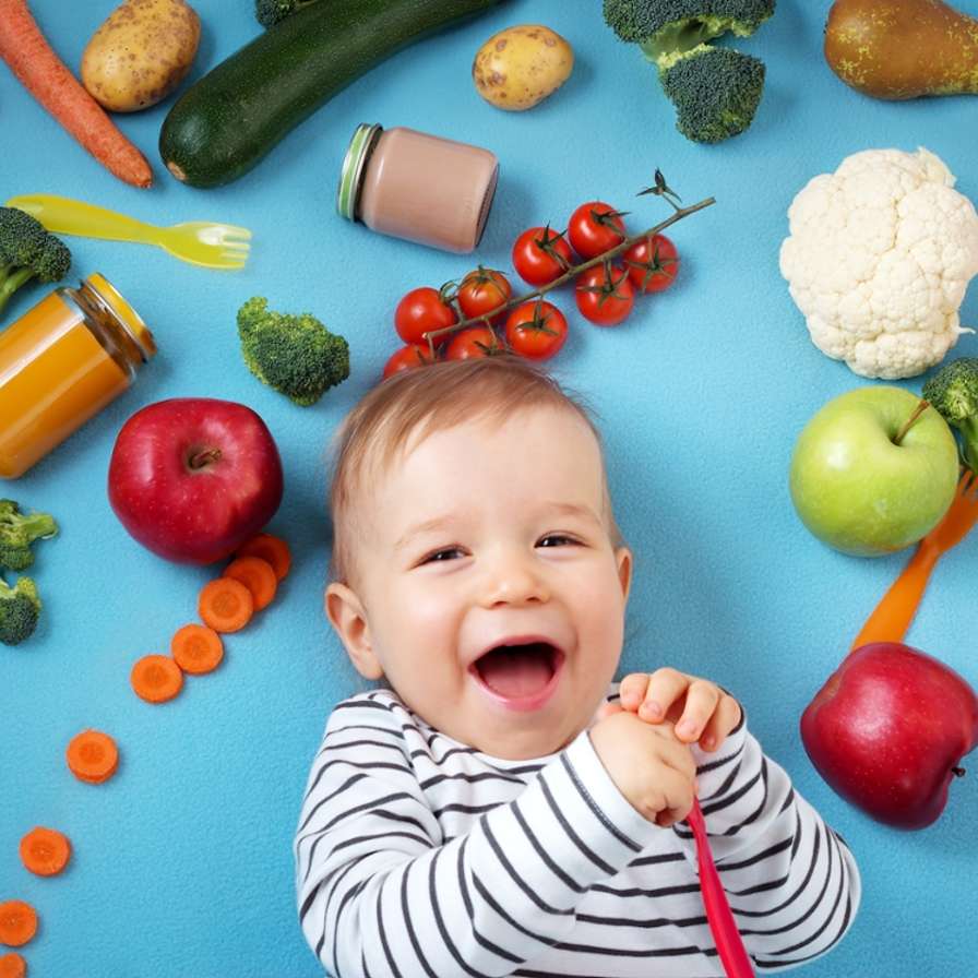 kind baby groenten fruit MetaHealth: een gezond gewicht en gezond gebit voor kinderen