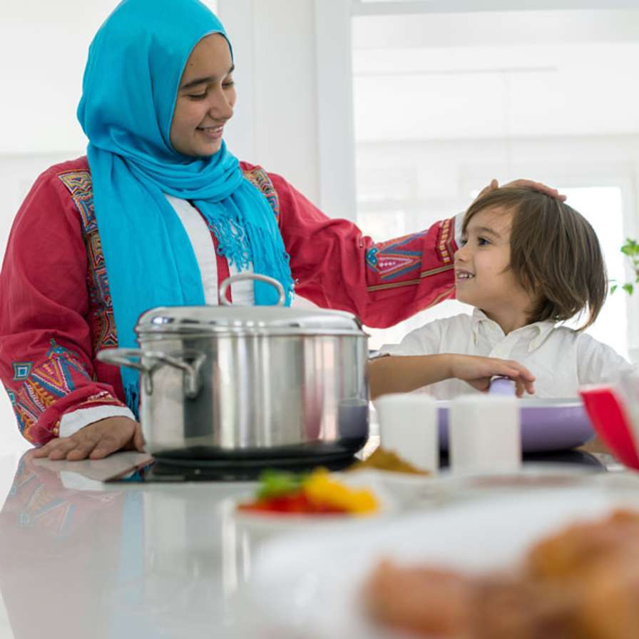 Hva Evaluatie van de cultuursensitieve leefstijlinterventie Simpel Fit! koken moeder kind cultuur