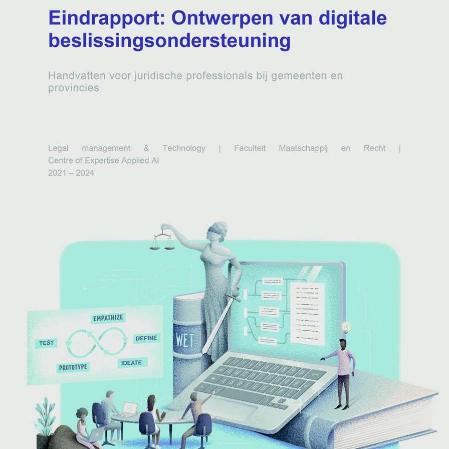cover rapport Ontwerpen van digitale beslissingsondersteuning