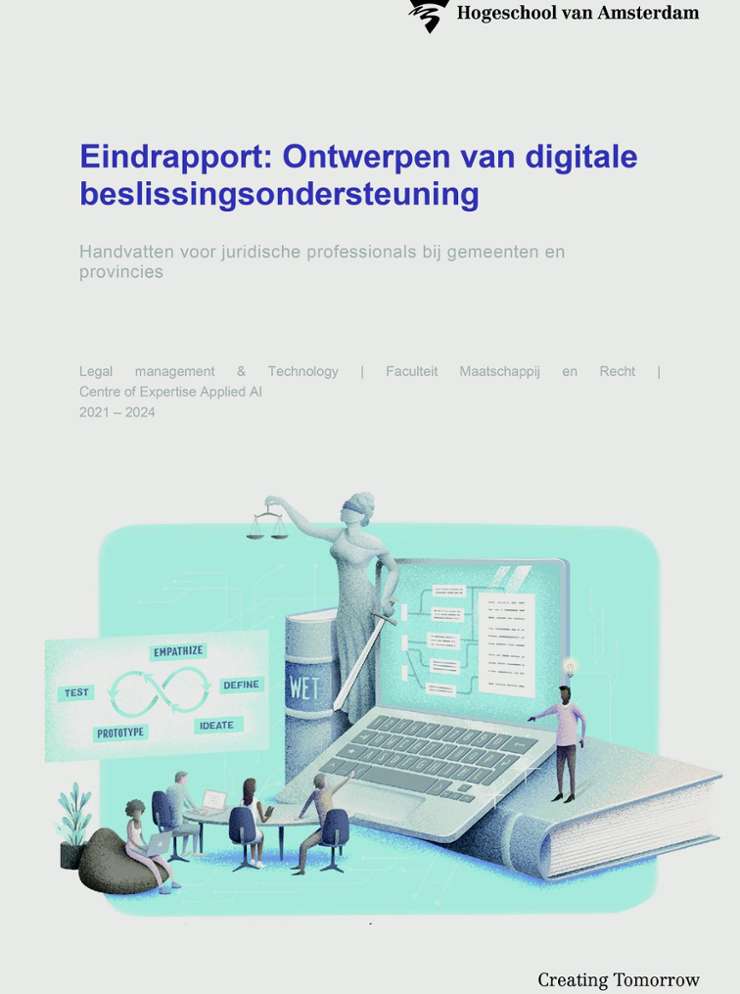cover rapport Ontwerpen van digitale beslissingsondersteuning