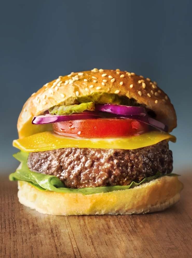 kweekvlees hamburger