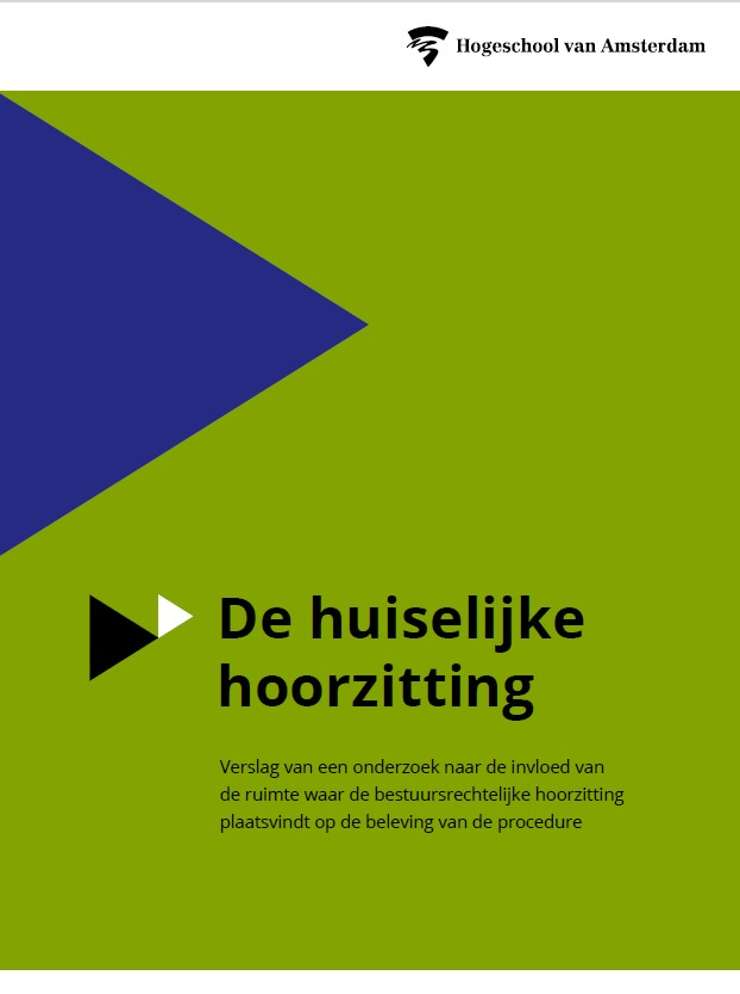 Cover van de huiselijke hoorzitting