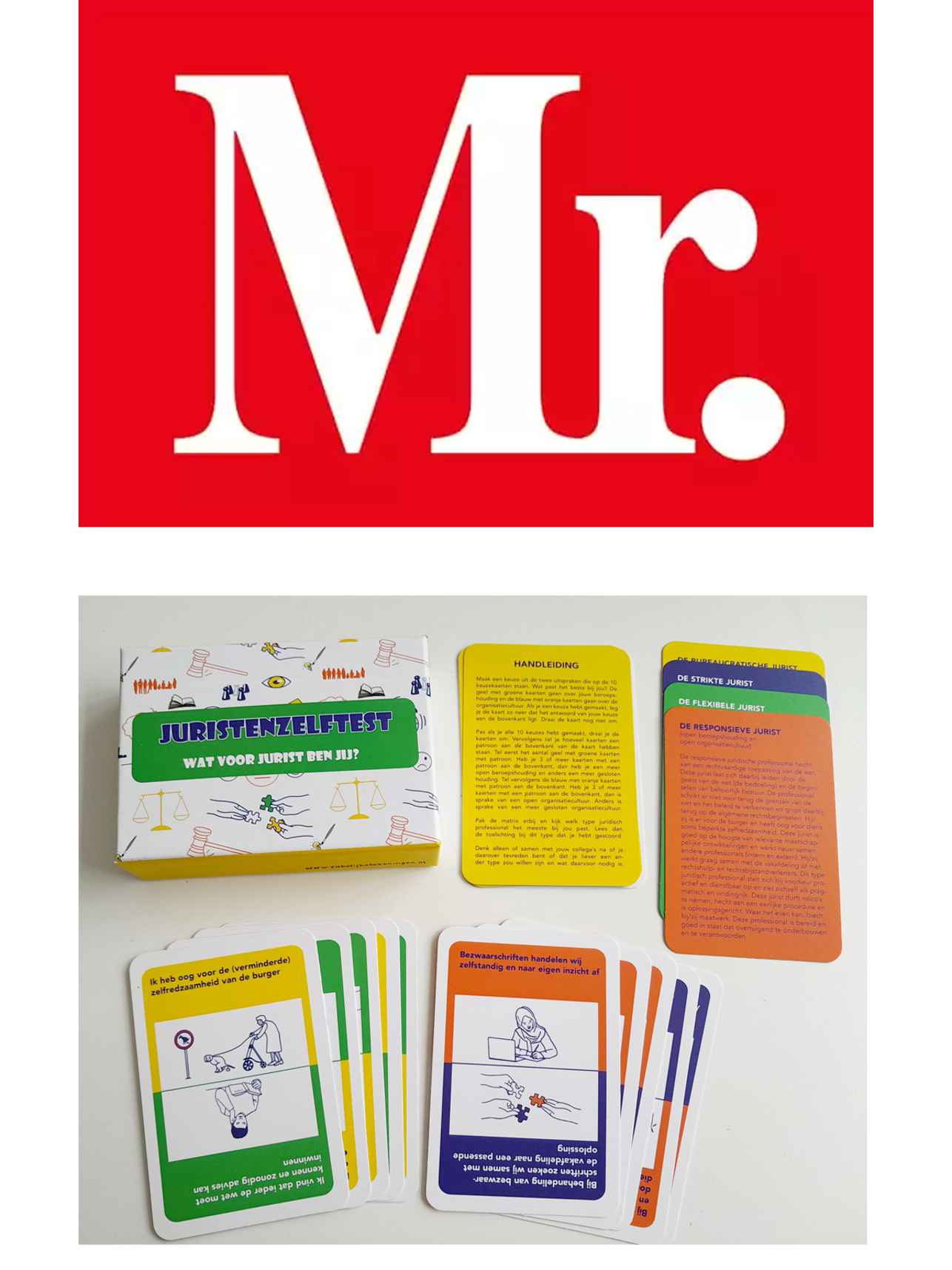 Juristenzelftest in interview in Mr.