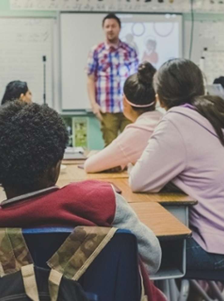 leerlingen in een klas