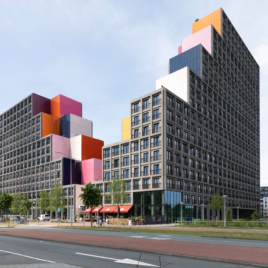 wooncomplex met micro-appartementen