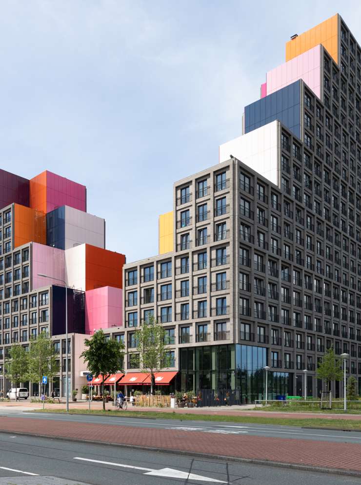 wooncomplex met micro-appartementen