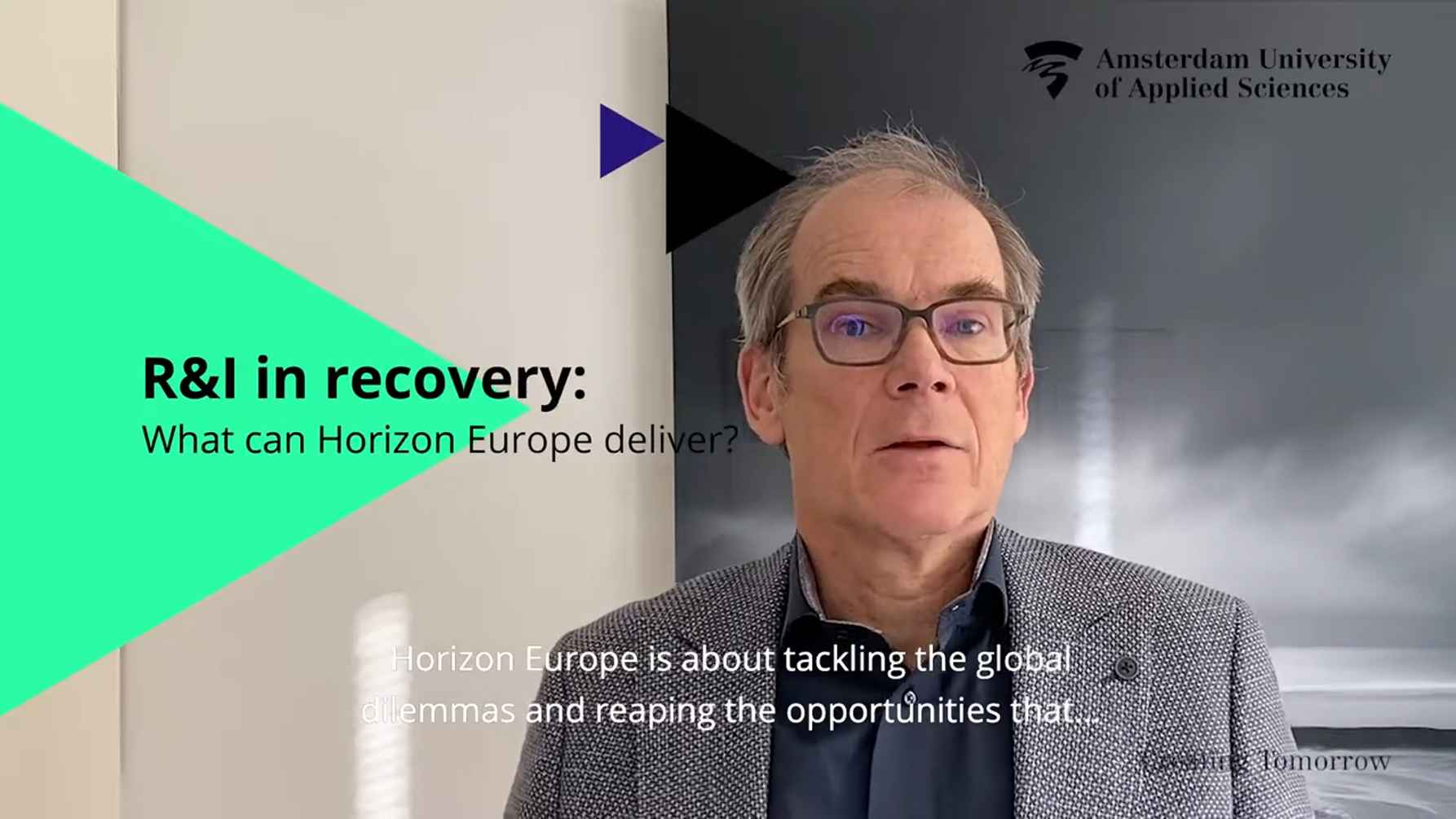 Geleyn Meijer discusses Horizon Europe