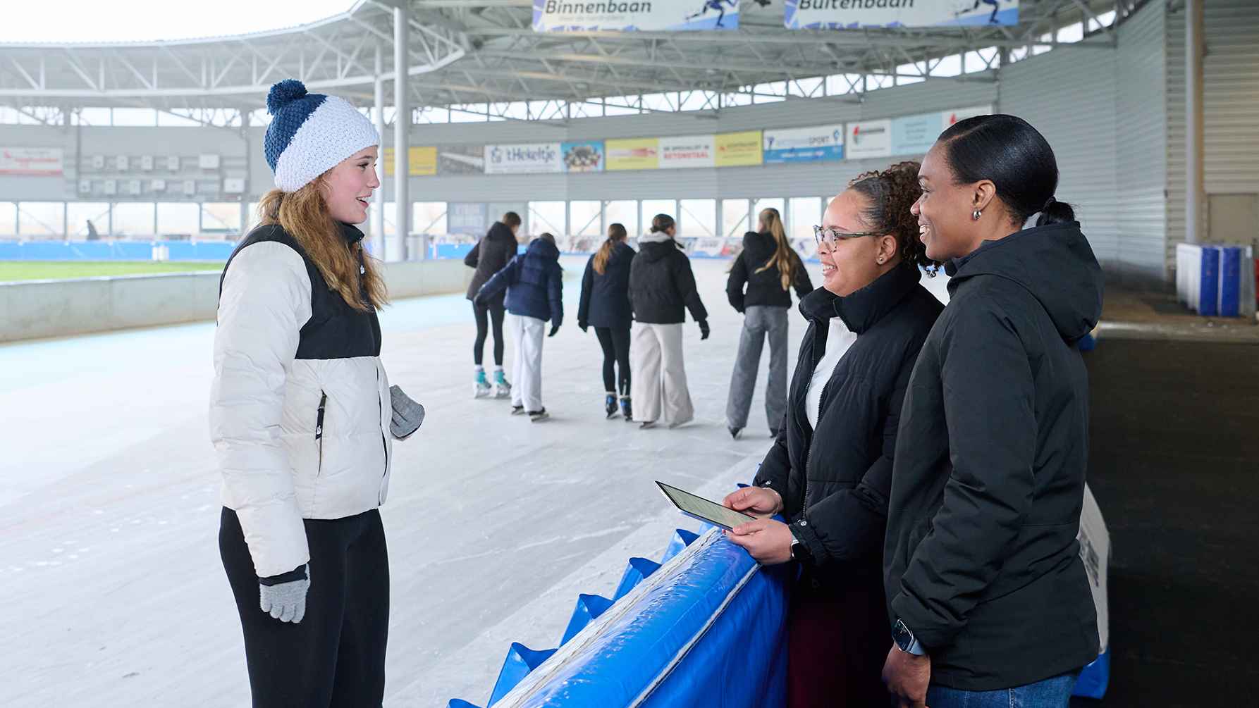 Students Sport Business Leadership AUAS Jamaiah and Ivyanne Alkmaar Sport
