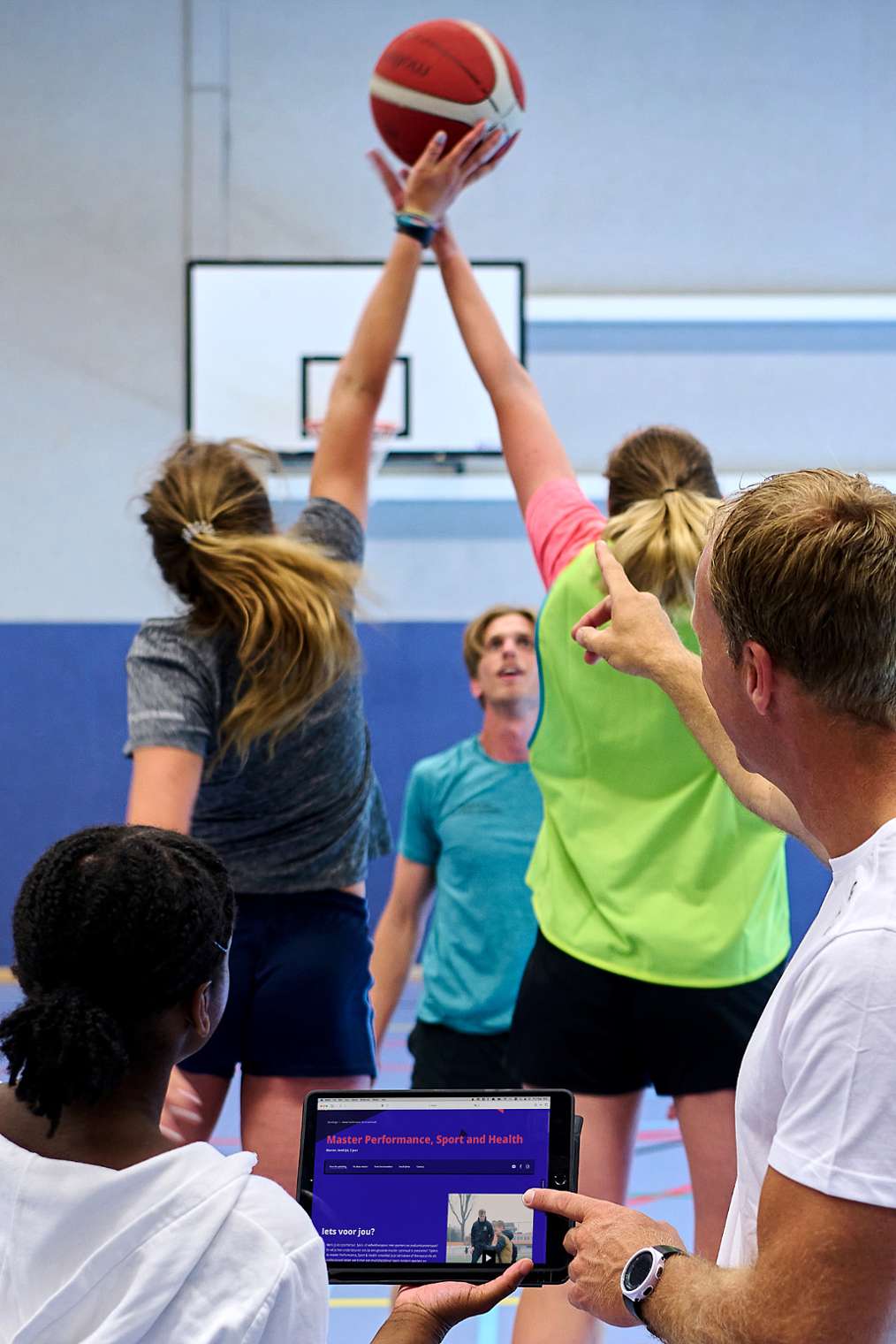 ALO-studenten gymzaal