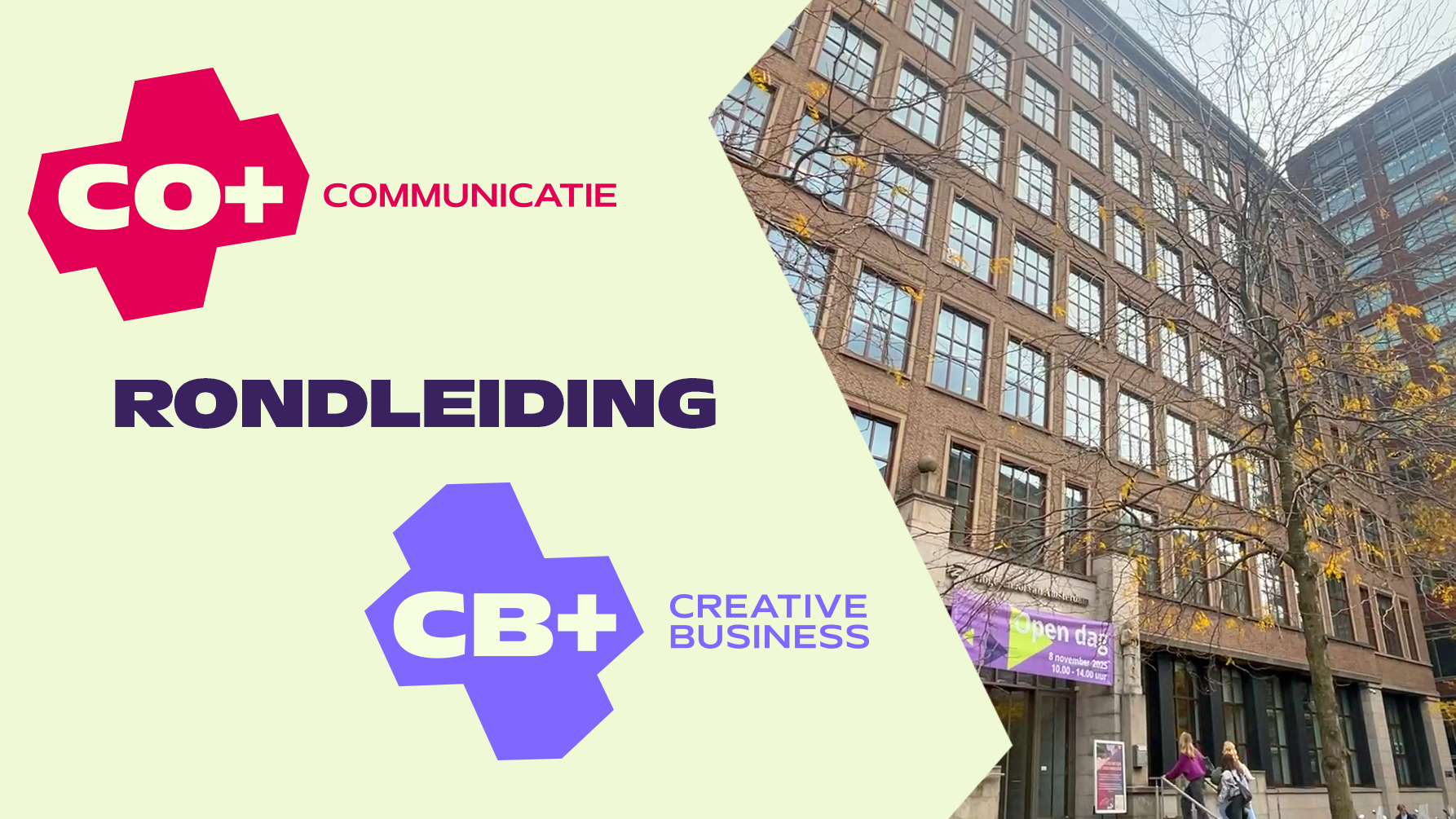 Beeld uit video over de campus