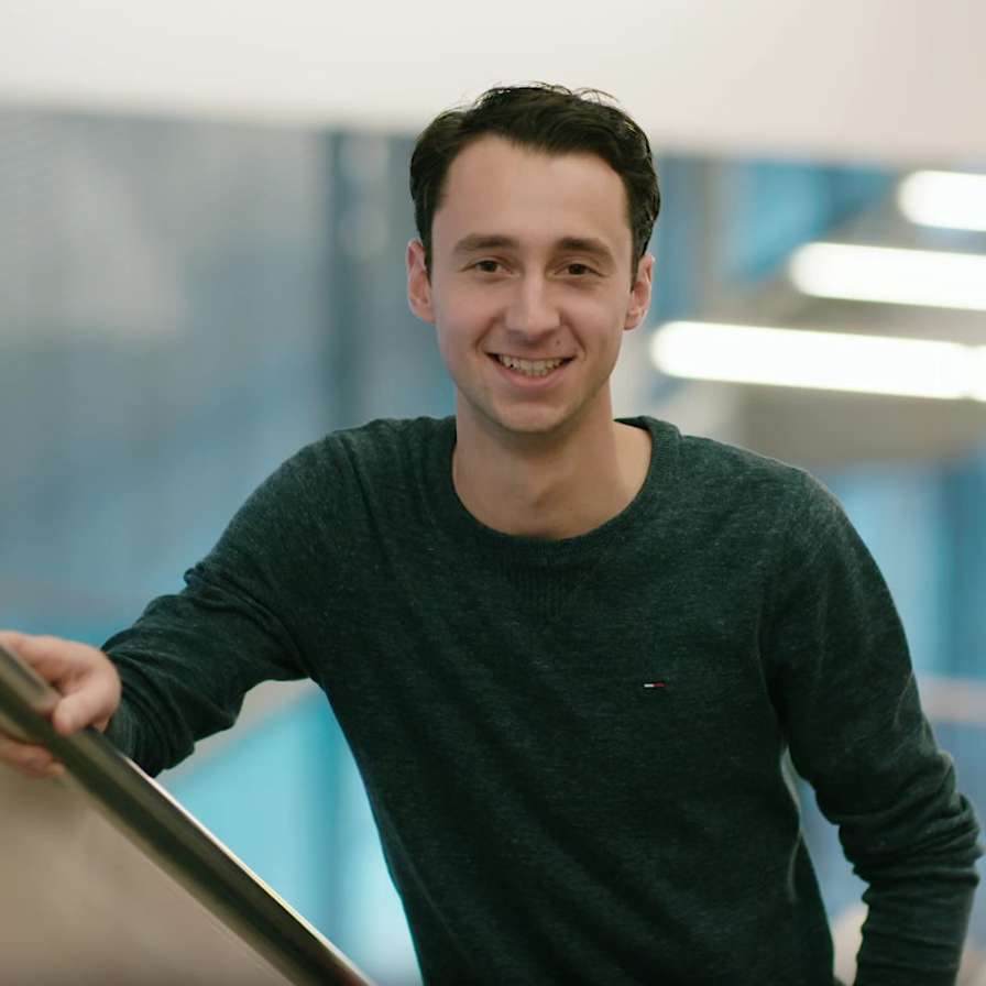 Rick Lamers, student HBO-Rechten