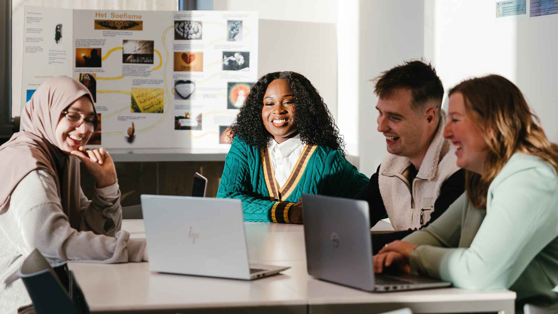 Studenten lerarenopleiding