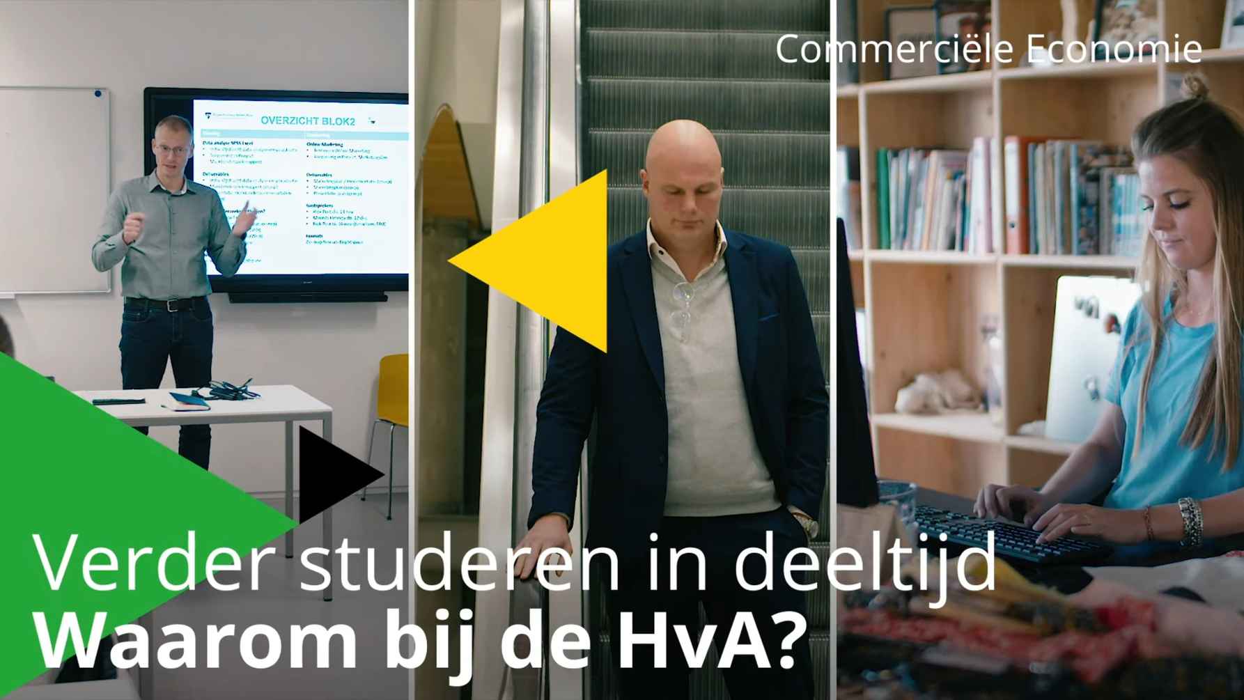 Verder studeren in deeltijd - Waarom bij de HvA?