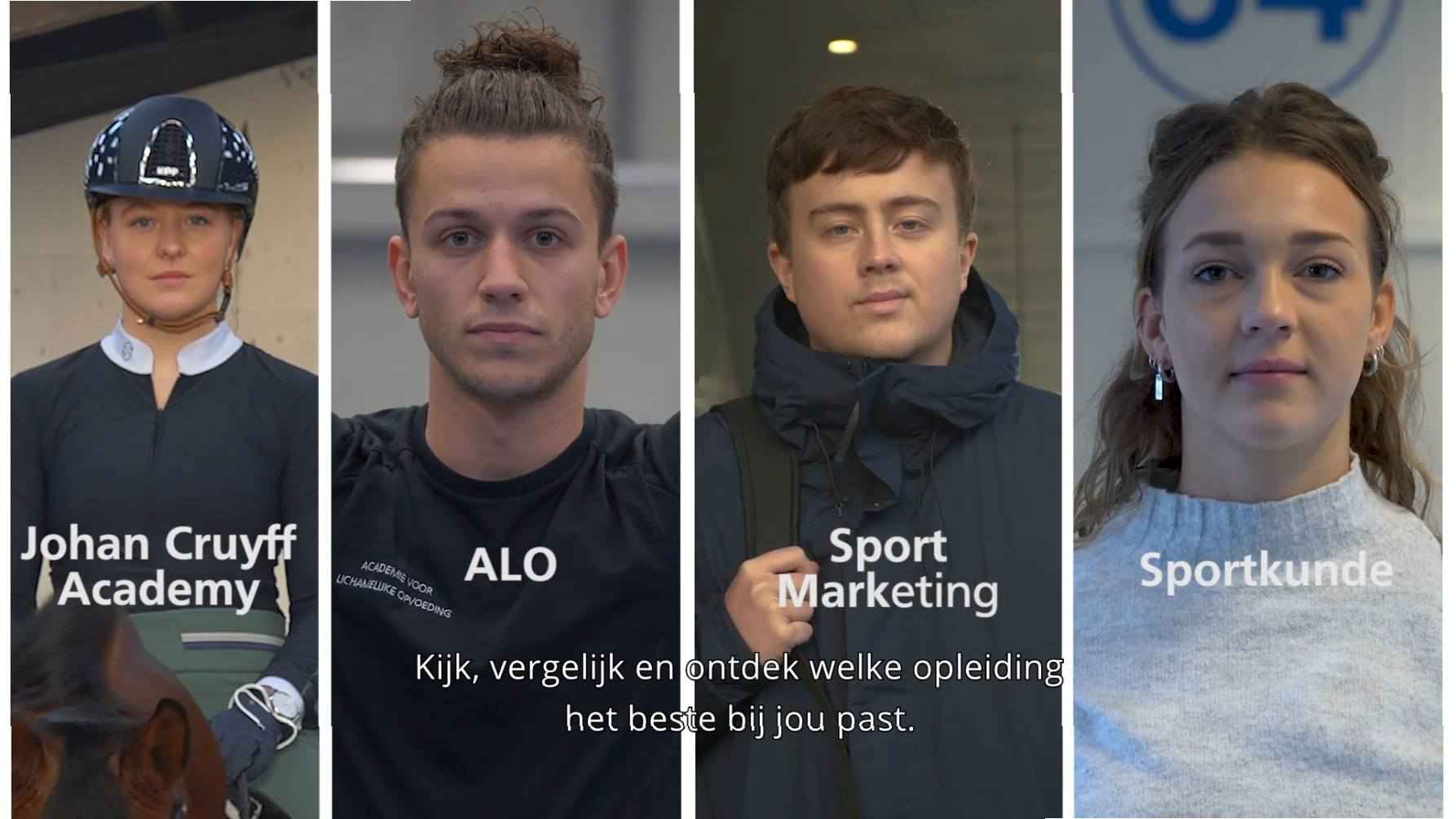 Vergelijk de verschillende HvA Sportopleidingen