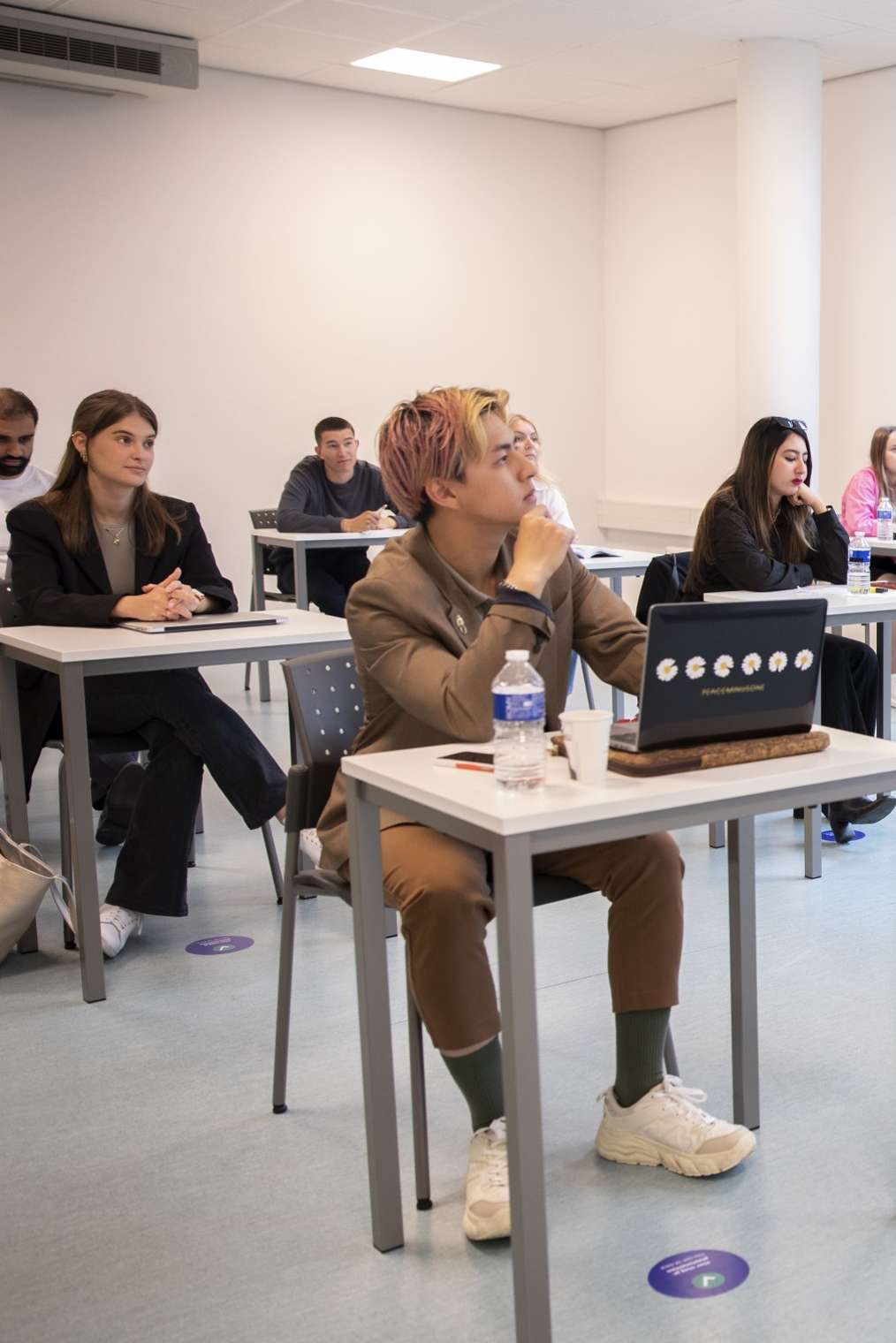 Students in a classroom