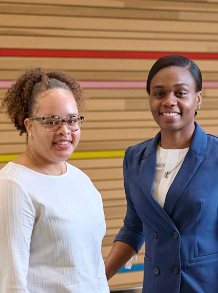 Jamaiah & Ivyanne students Master Master Sport Business & Leadership AUAS