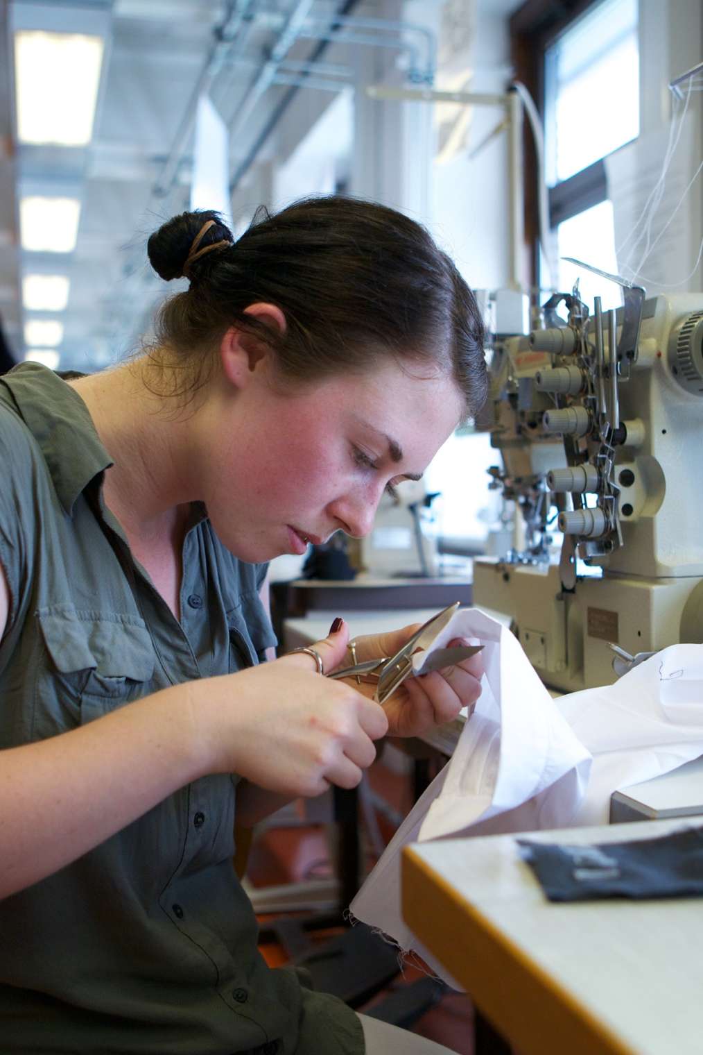 Student in gesprek