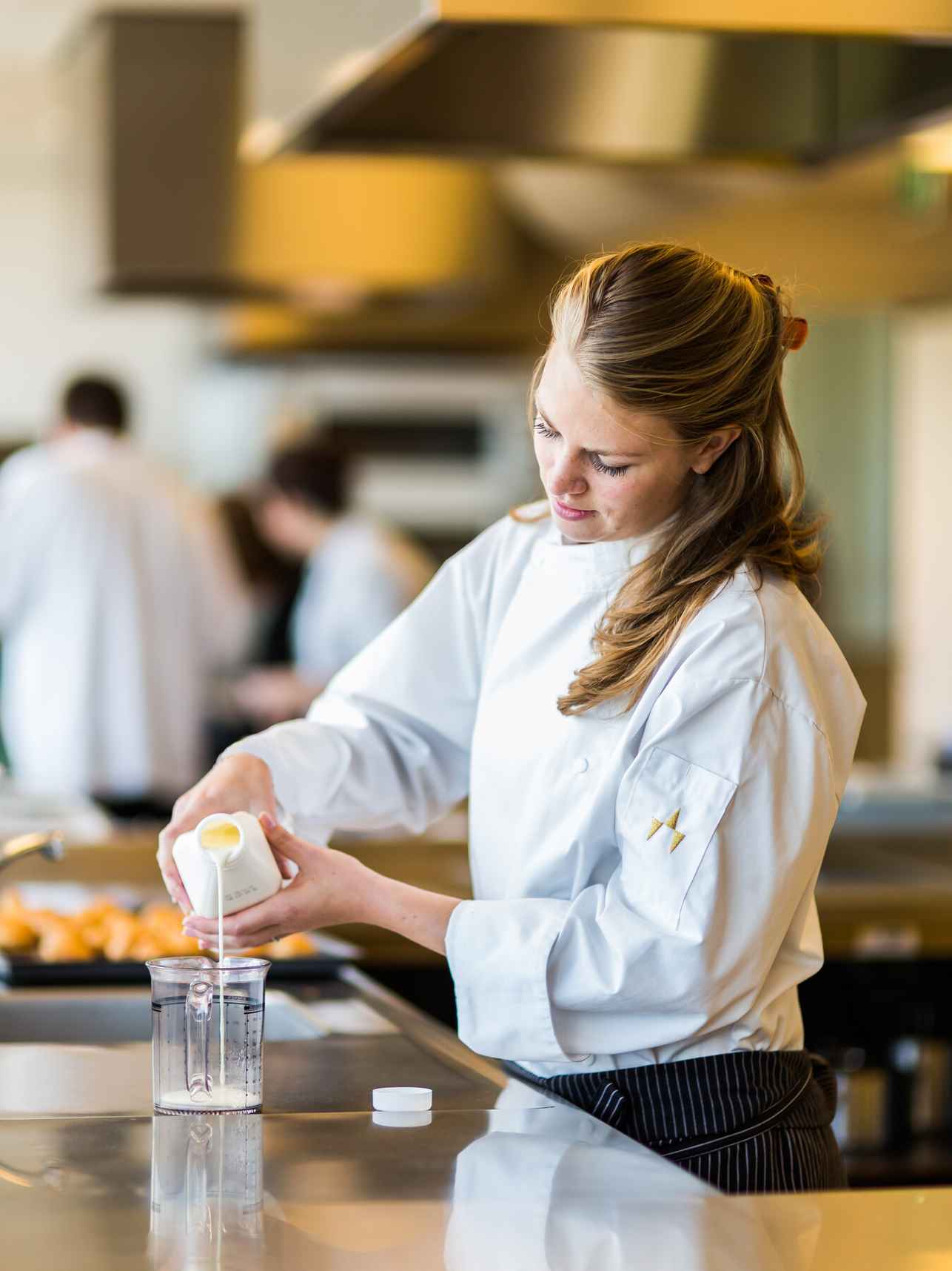 Student aan het koken