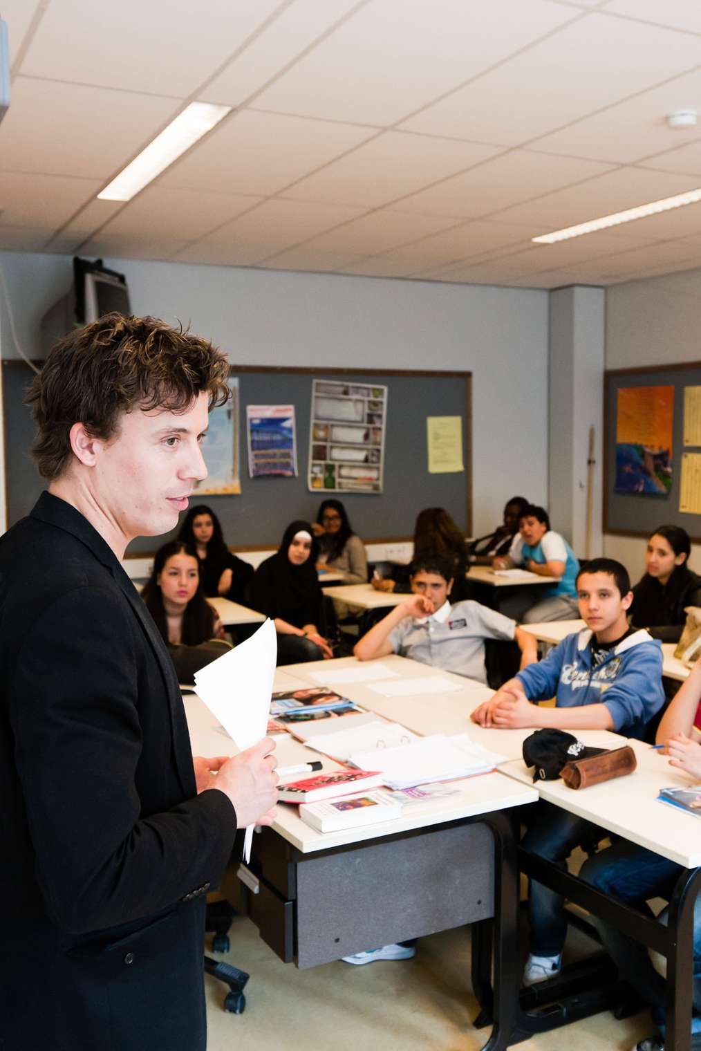 Leraar voor de klas