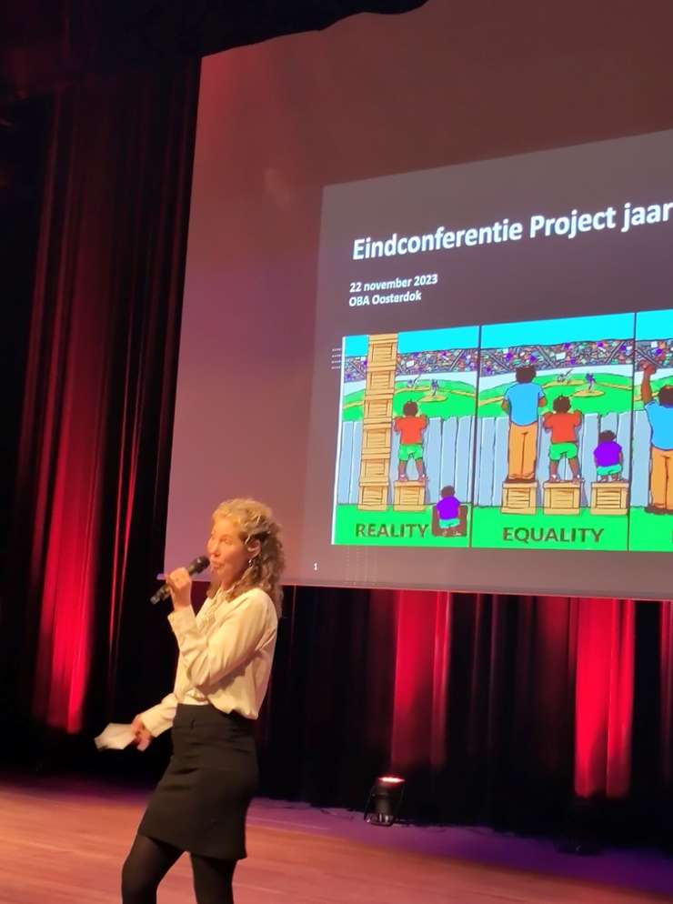 Eindconferentie van projectvak De Rechtvaardige Stad van de opleiding Bestuurskunde.