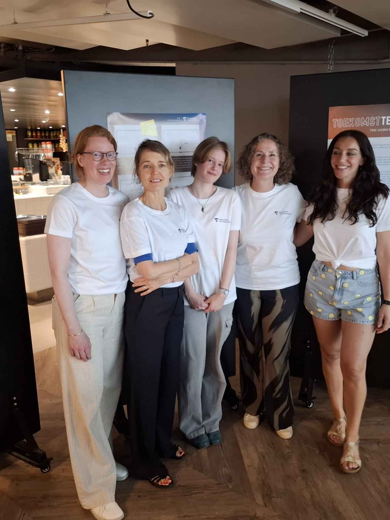 Het team van Toekomsttekeningen bij NEMO