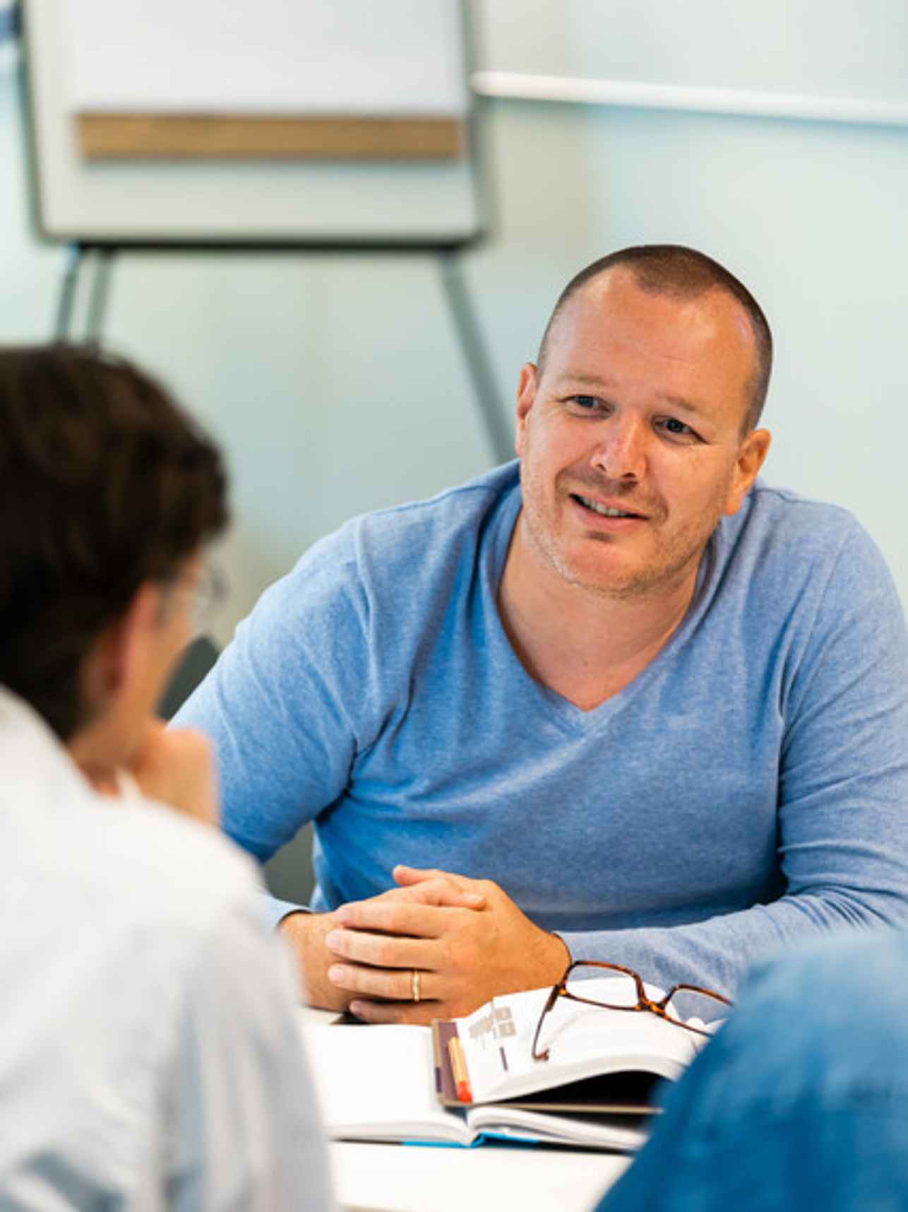 Docenten in gesprek