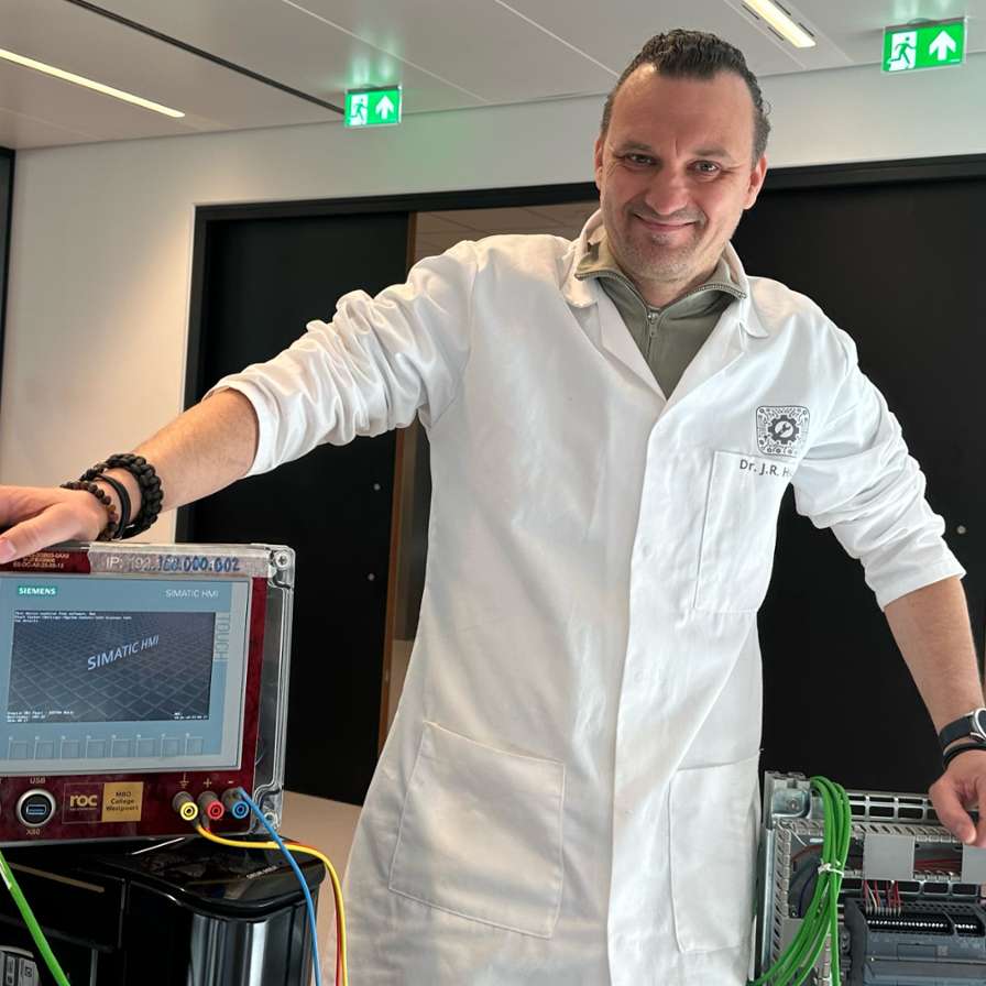 Jurjen Helmus, lector Industriële Digital Twins en hoofd van het Maintenance Lab