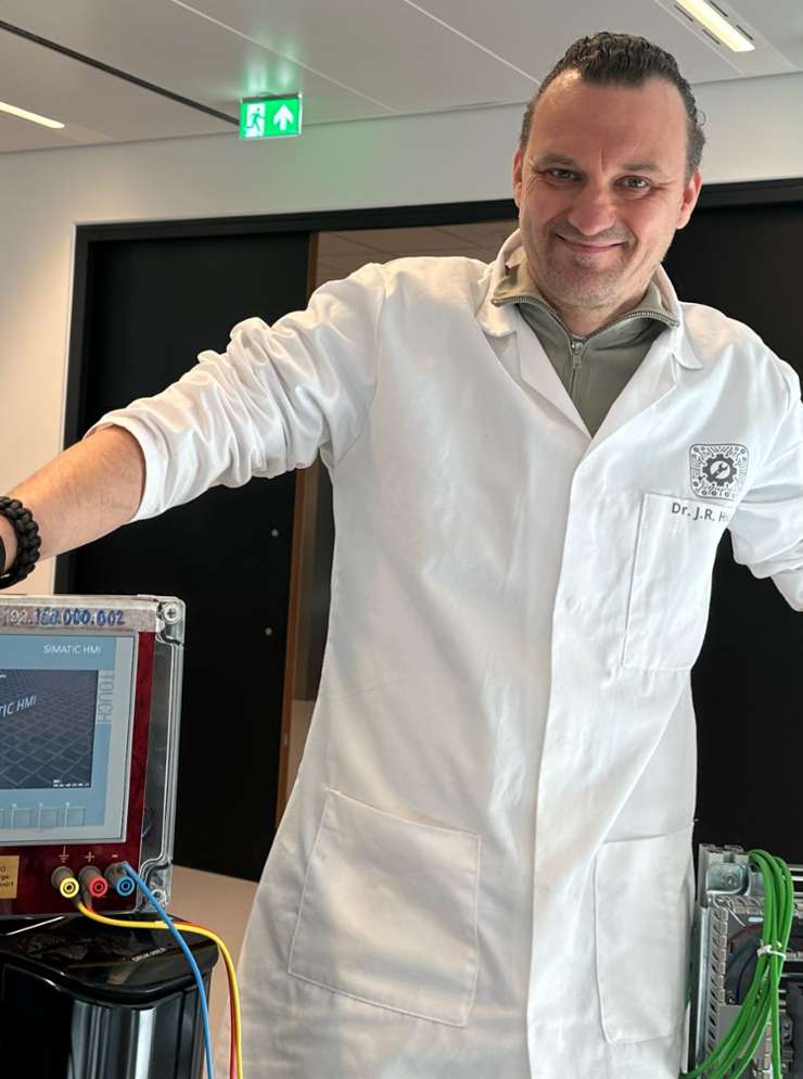 Jurjen Helmus, lector Industriële Digital Twins en hoofd van het Maintenance Lab