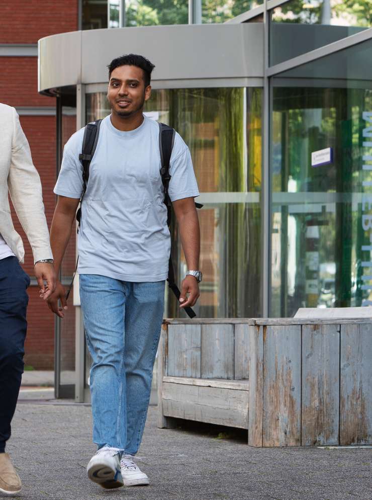 Masterstudenten voor de HvA