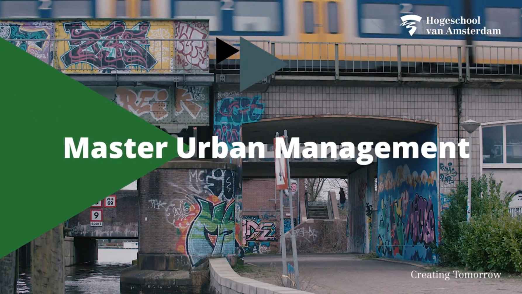 Studenten en docenten vertellen over de master Urban Management