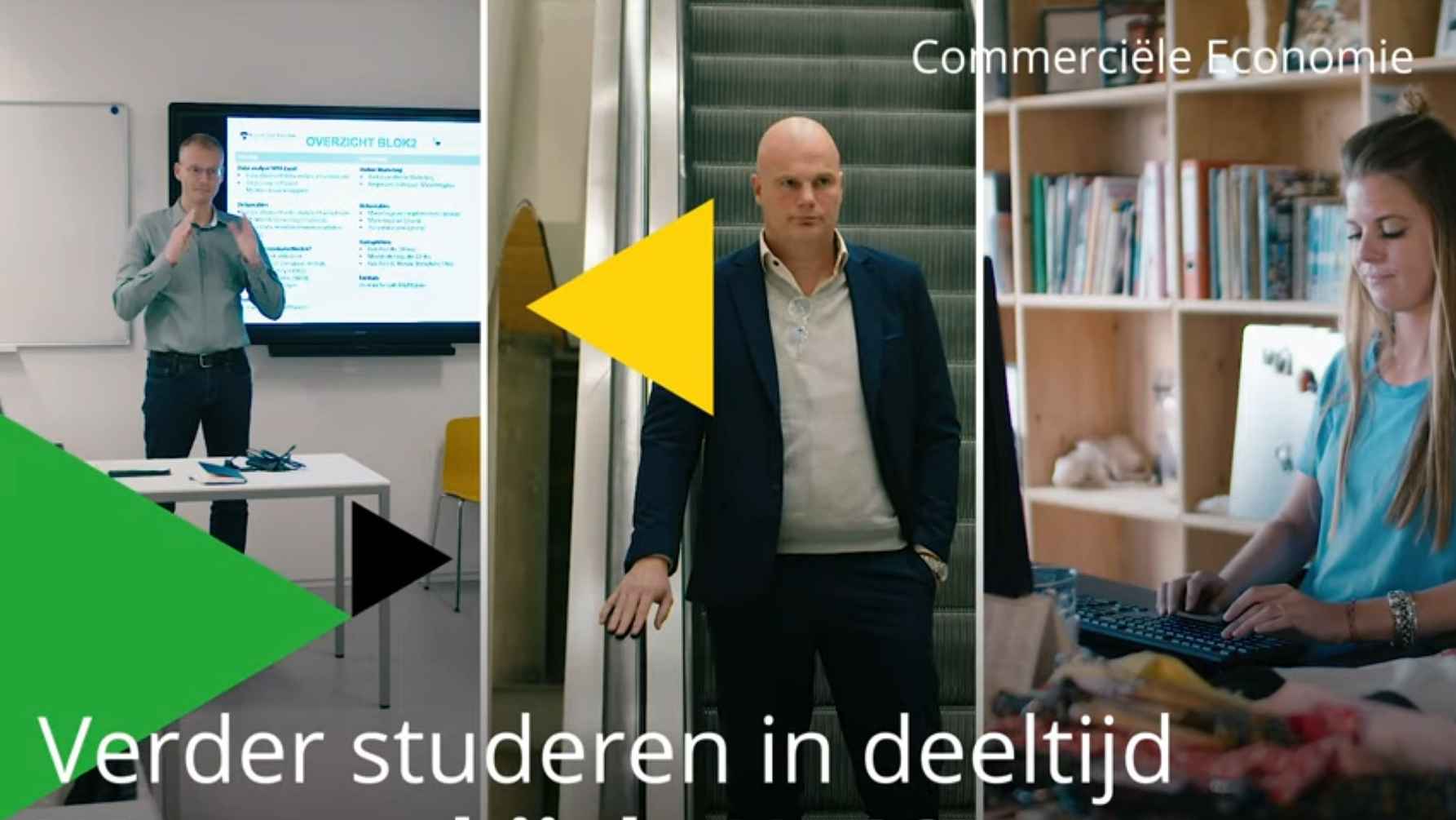 Deze alumni vertellen hoe het was om Commerciële Economie in deeltijd te studeren.