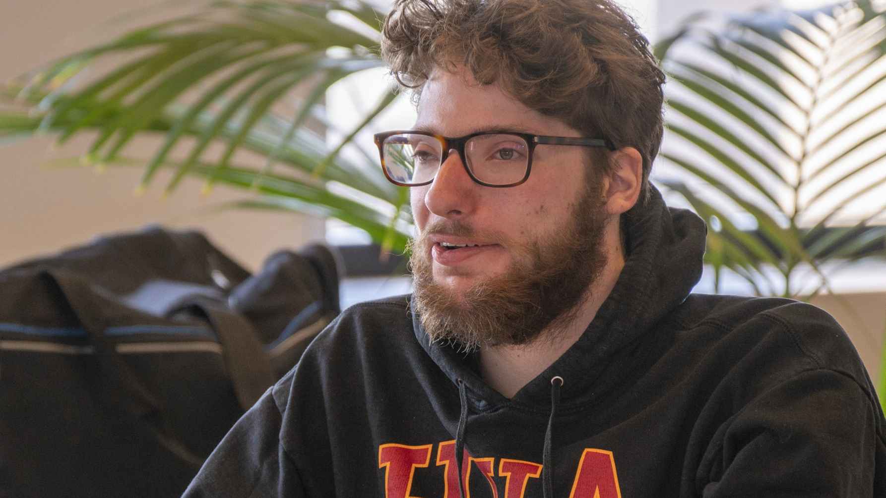 student met beperking