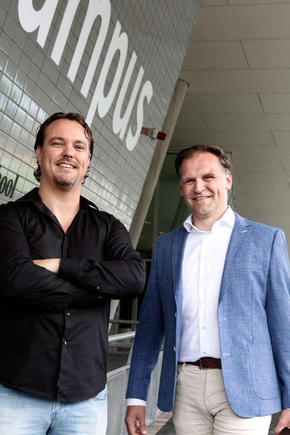 Deeltijddocent en - student bij de Business Campus van de HvA