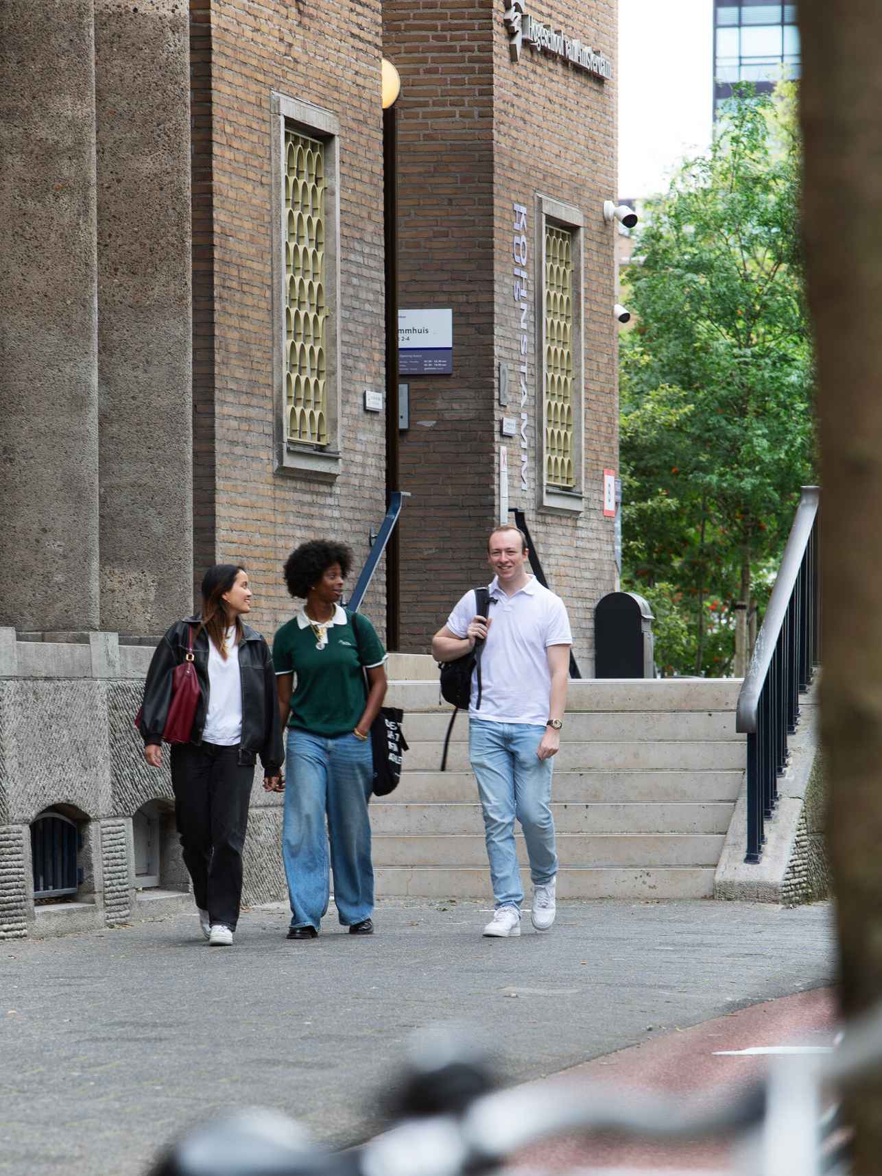 Loop online mee met studenten van verschillende opleidingen
